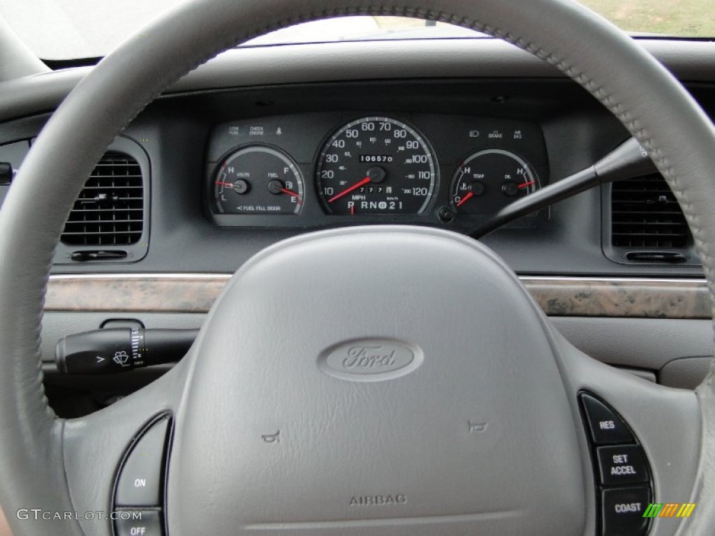 1998 Crown Victoria LX Sedan - Light Denim Blue Metallic / Light Graphite photo #18