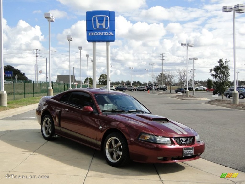 2004 Mustang GT Coupe - 40th Anniversary Crimson Red Metallic / Medium Parchment photo #2