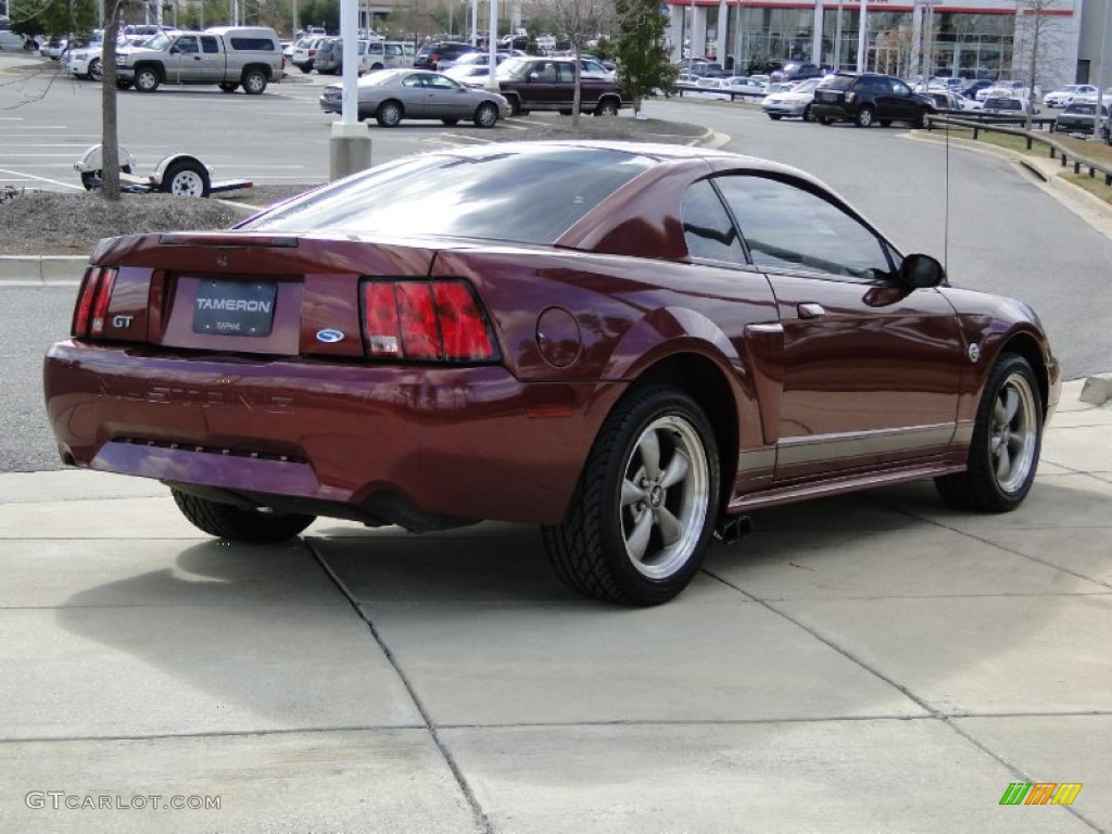 2004 Mustang GT Coupe - 40th Anniversary Crimson Red Metallic / Medium Parchment photo #5