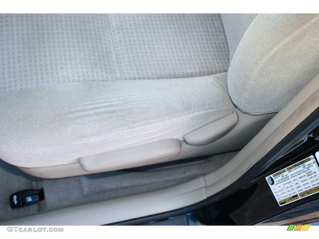 2008 Corolla CE - Black Sand Pearl / Beige photo #7
