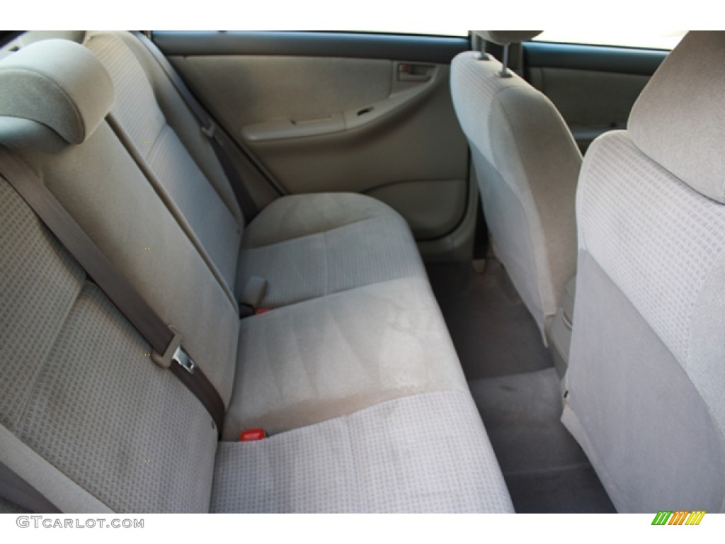2008 Corolla CE - Black Sand Pearl / Beige photo #12