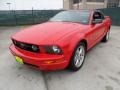 2006 Torch Red Ford Mustang V6 Premium Convertible  photo #41