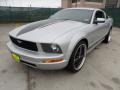 2005 Satin Silver Metallic Ford Mustang V6 Deluxe Coupe  photo #7