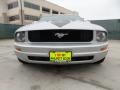 2005 Satin Silver Metallic Ford Mustang V6 Deluxe Coupe  photo #9