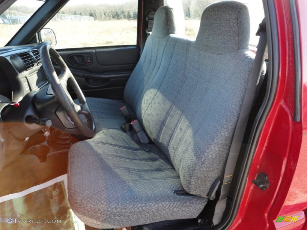 Graphite Interior 1998 Chevrolet S10 Regular Cab Photo #59402327