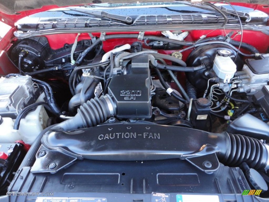 1998 Chevrolet S10 Regular Cab 2.2 Liter OHV 8-Valve 4 Cylinder Engine Photo #59402501