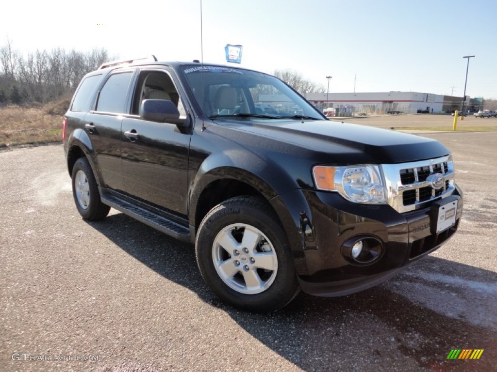 2011 Escape XLT - Tuxedo Black Metallic / Stone photo #1