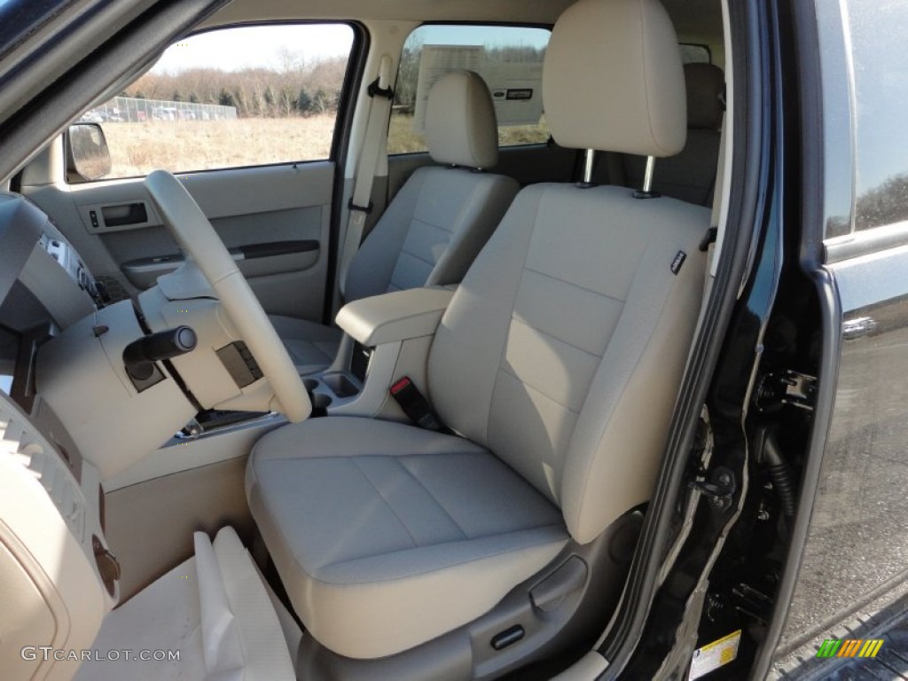 2011 Escape XLT - Tuxedo Black Metallic / Stone photo #6