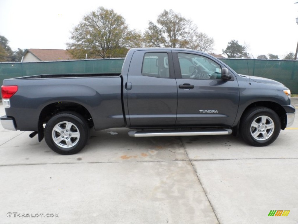 2010 Tundra Double Cab - Slate Gray Metallic / Graphite Gray photo #2