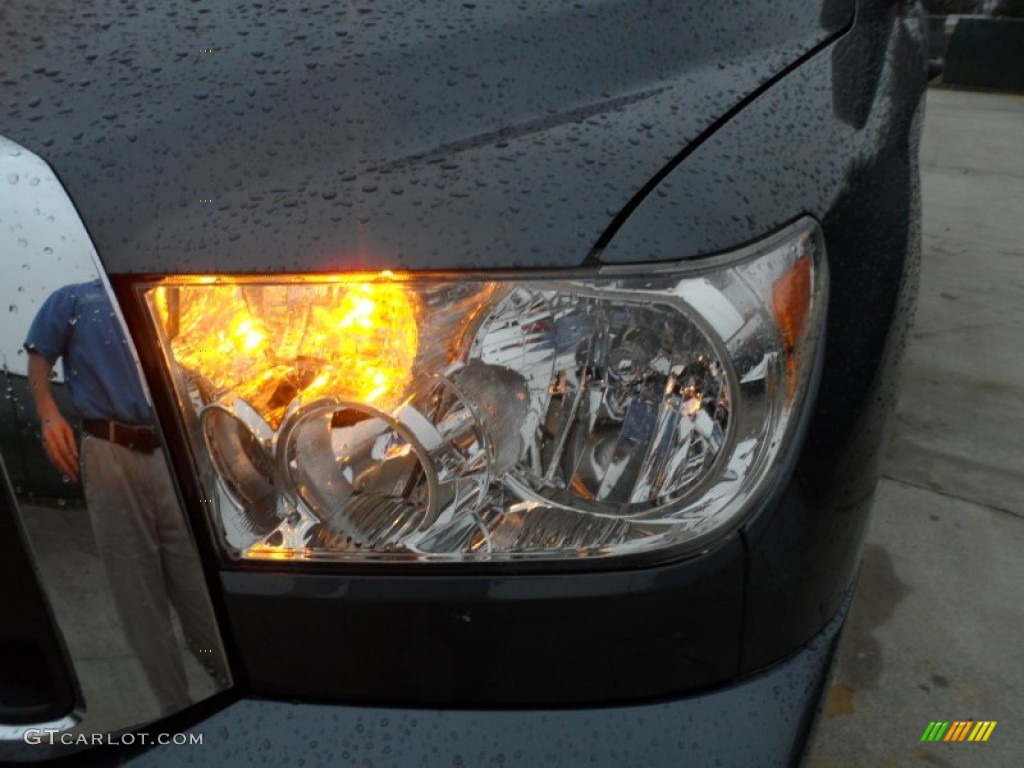 2010 Tundra Double Cab - Slate Gray Metallic / Graphite Gray photo #9