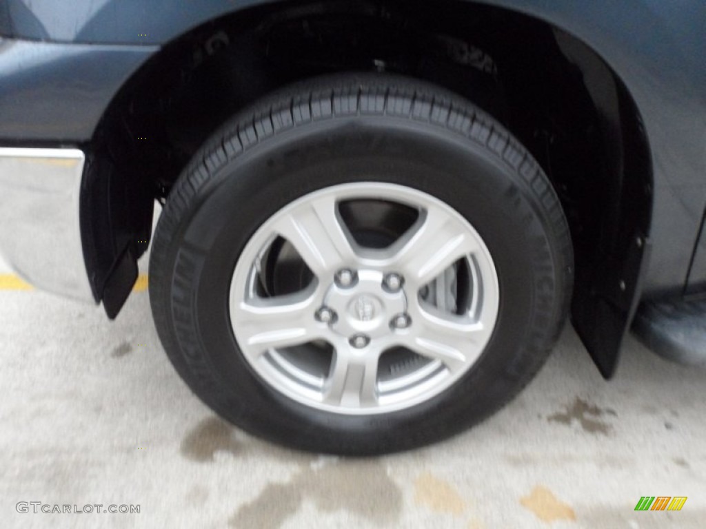 2010 Tundra Double Cab - Slate Gray Metallic / Graphite Gray photo #11