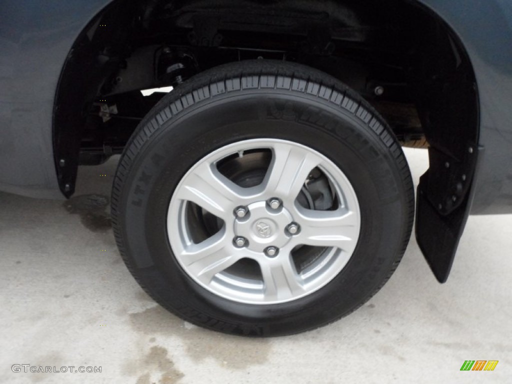 2010 Tundra Double Cab - Slate Gray Metallic / Graphite Gray photo #12