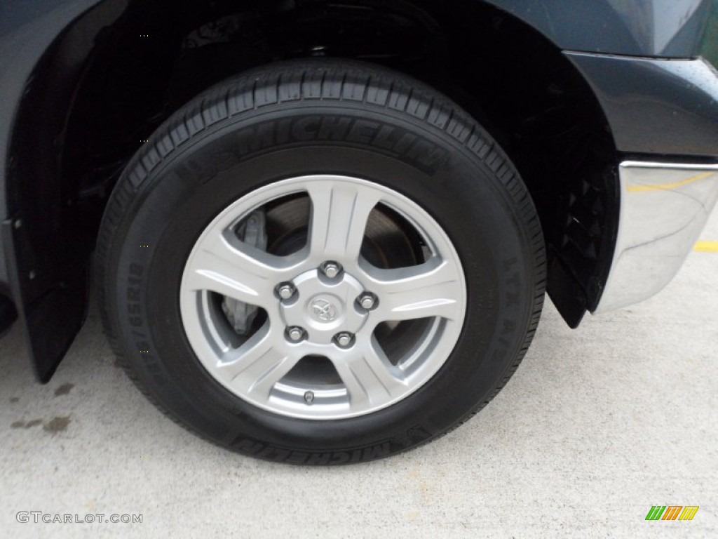 2010 Tundra Double Cab - Slate Gray Metallic / Graphite Gray photo #14