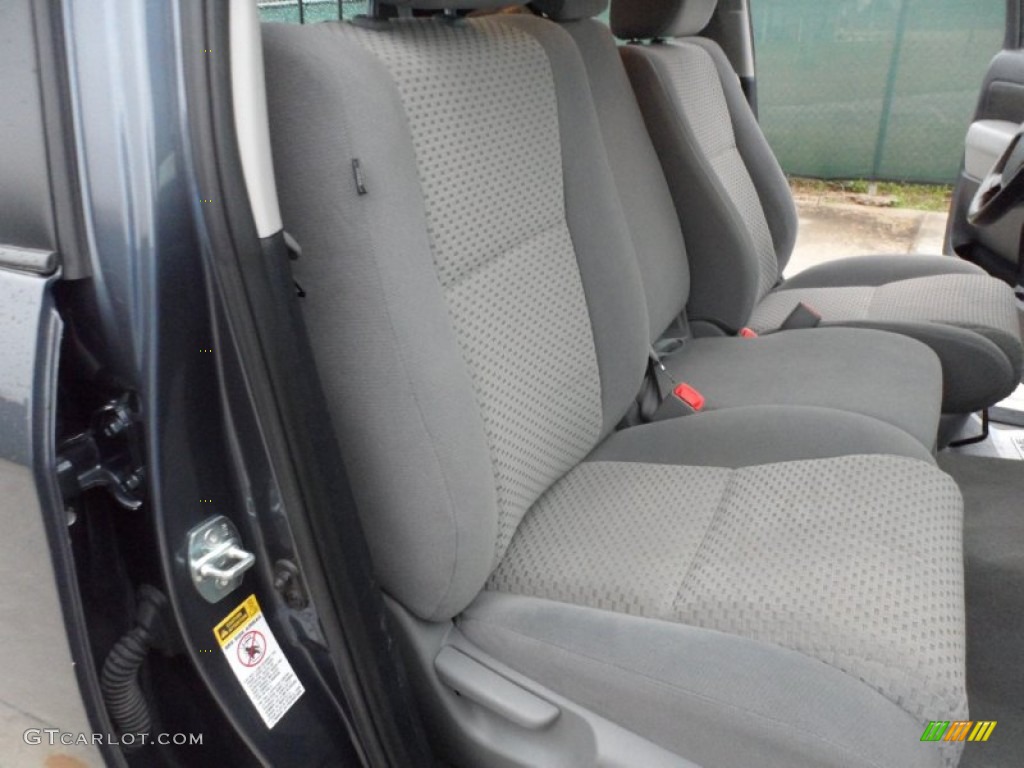 2010 Tundra Double Cab - Slate Gray Metallic / Graphite Gray photo #23