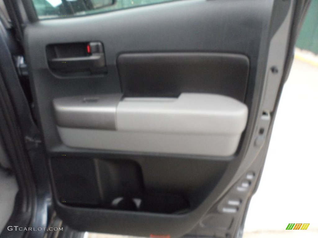 2010 Tundra Double Cab - Slate Gray Metallic / Graphite Gray photo #24