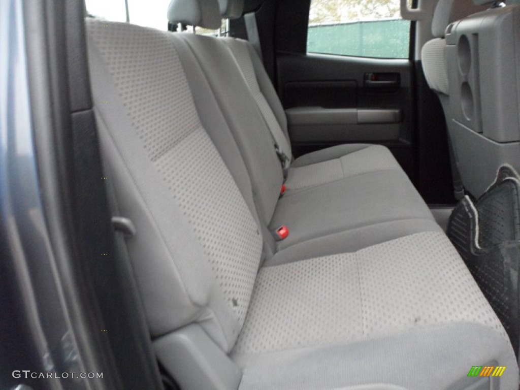 2010 Tundra Double Cab - Slate Gray Metallic / Graphite Gray photo #25