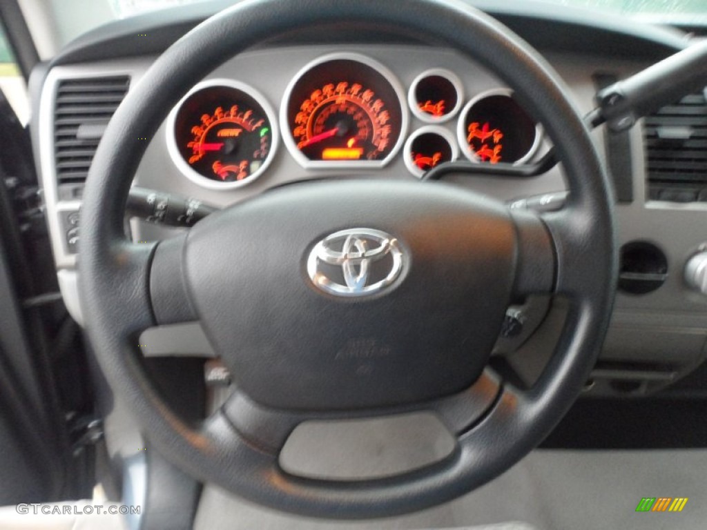 2010 Tundra Double Cab - Slate Gray Metallic / Graphite Gray photo #37