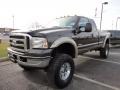 2005 Dark Stone Metallic Ford F250 Super Duty Lariat FX4 SuperCab 4x4  photo #11