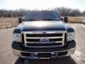 2005 Dark Stone Metallic Ford F250 Super Duty Lariat FX4 Crew Cab 4x4  photo #12