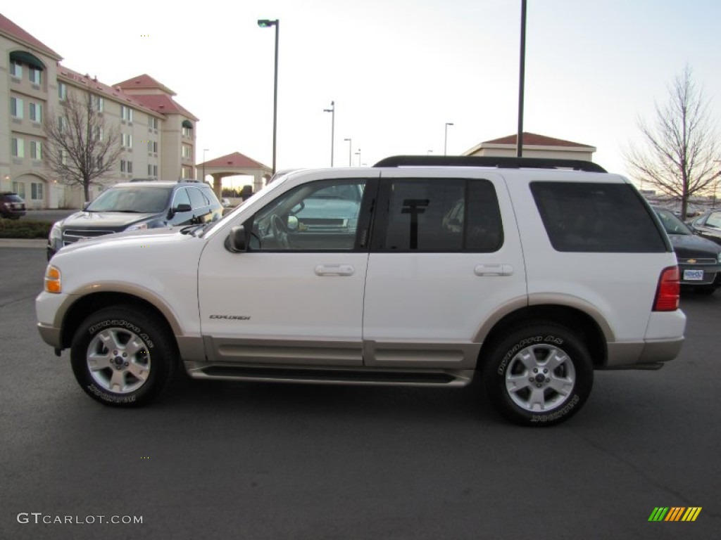 Oxford White 2005 Ford Explorer Eddie Bauer 4x4 Exterior Photo #59405432