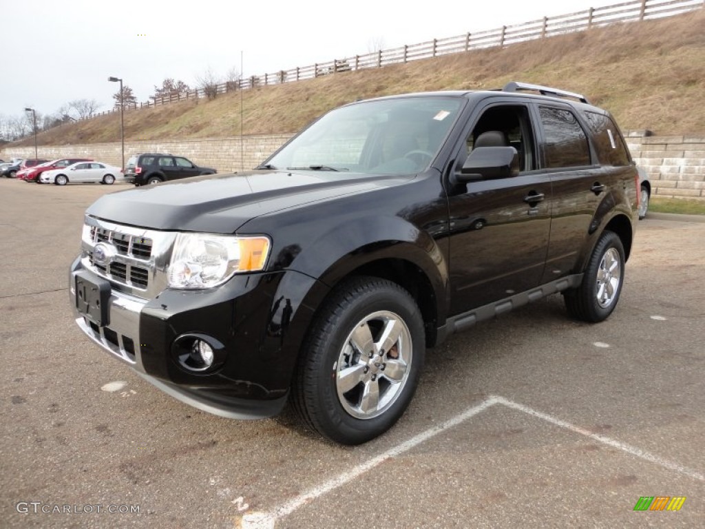 2012 Escape Limited - Ebony Black / Charcoal Black photo #1