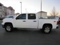 2007 Summit White GMC Sierra 1500 SLE Crew Cab 4x4  photo #4