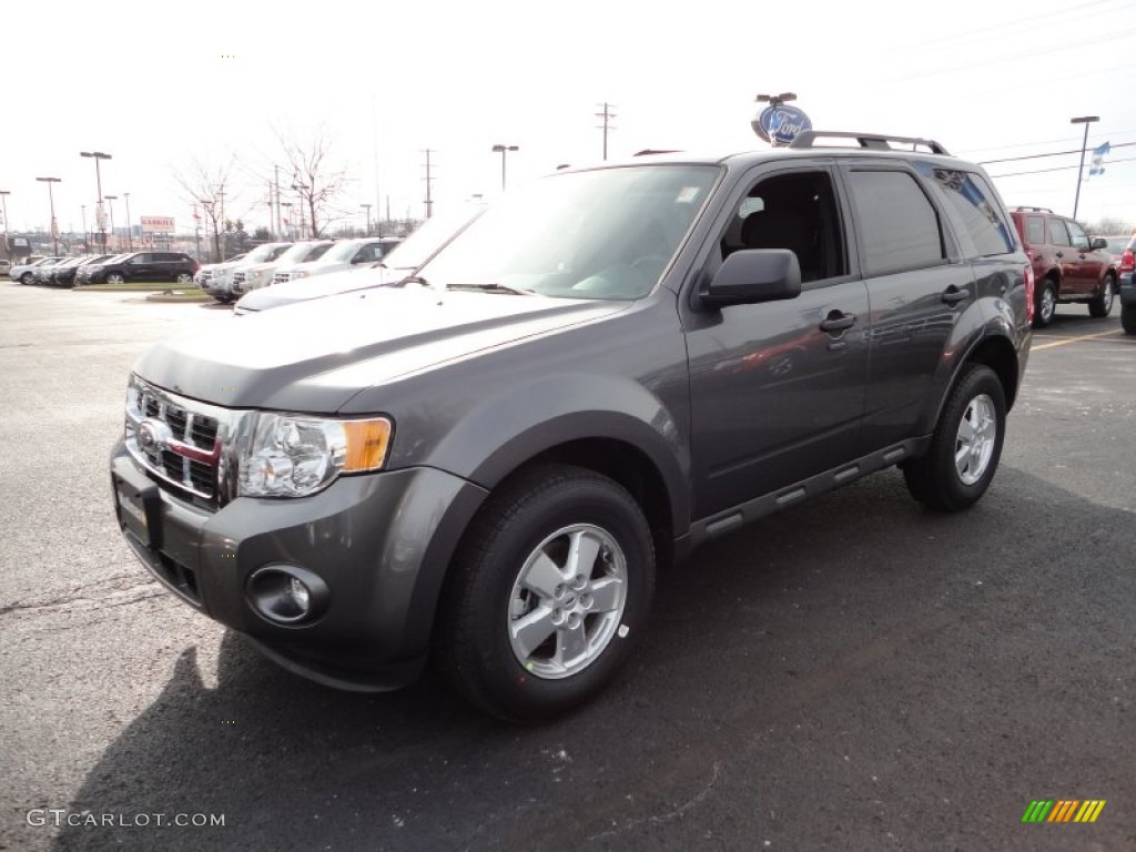 2012 Escape XLT V6 - Sterling Gray Metallic / Charcoal Black photo #1