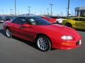 2000 Bright Rally Red Chevrolet Camaro Z28 SS Coupe  photo #1