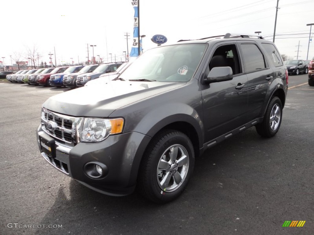 2012 Escape Limited V6 - Sterling Gray Metallic / Charcoal Black photo #1