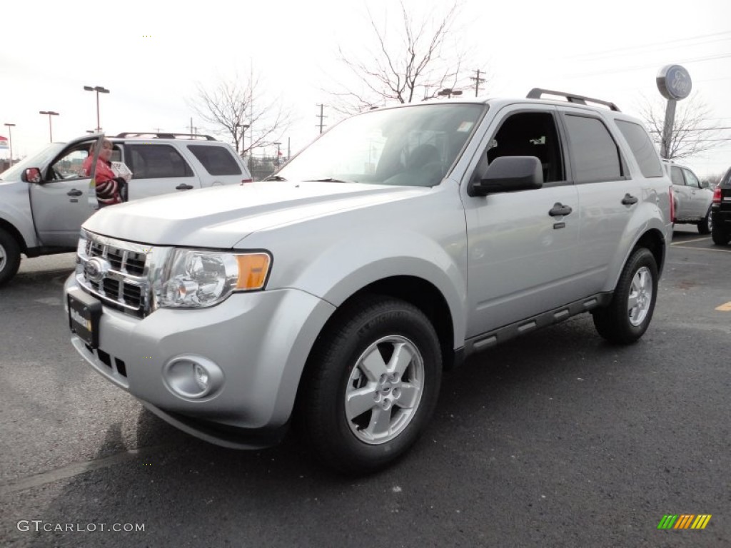 2012 Escape XLT - Ingot Silver Metallic / Charcoal Black photo #1