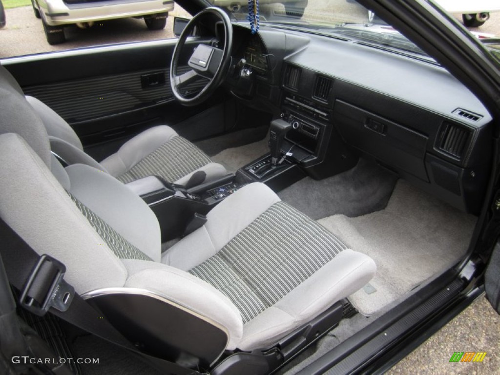 Gray Interior 1984 Toyota Celica Supra Photo #59407609