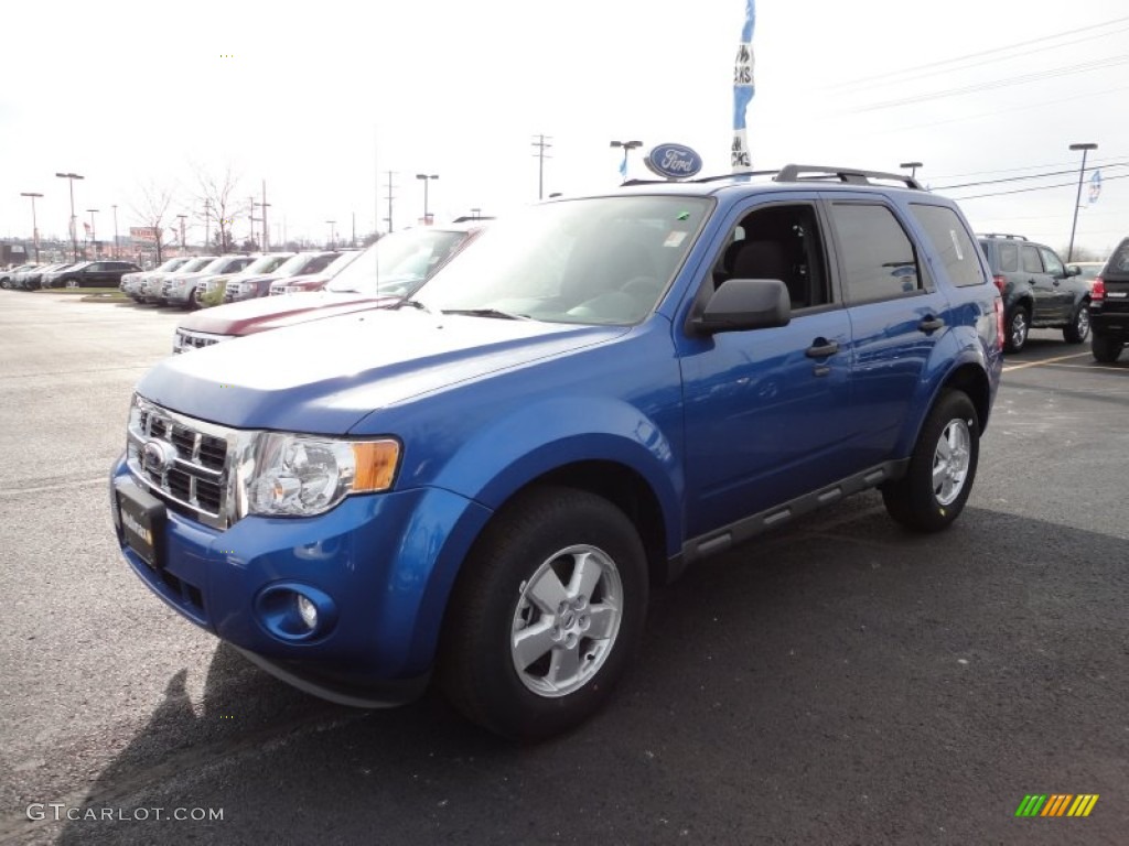 2012 Escape XLT - Blue Flame Metallic / Charcoal Black photo #1