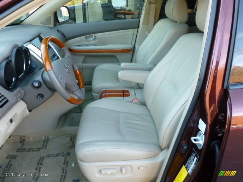 Parchment Interior 2009 Lexus RX 350 AWD Photo #59407751