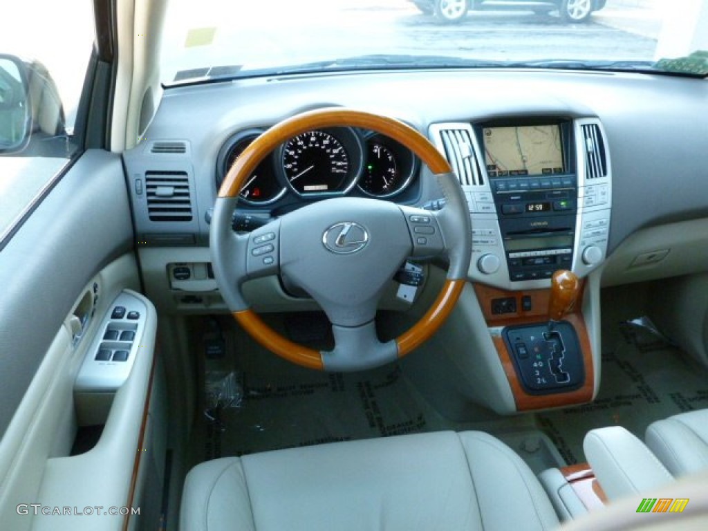 2009 Lexus RX 350 AWD Parchment Dashboard Photo #59407790