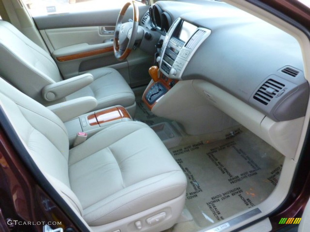 Parchment Interior 2009 Lexus RX 350 AWD Photo #59407813