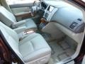 Parchment 2009 Lexus RX 350 AWD Interior