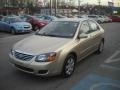 2009 Sand Beige Metallic Kia Spectra EX Sedan  photo #7