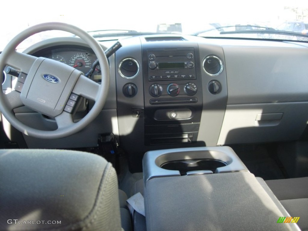 2006 F150 XLT SuperCrew 4x4 - Silver Metallic / Medium/Dark Flint photo #9