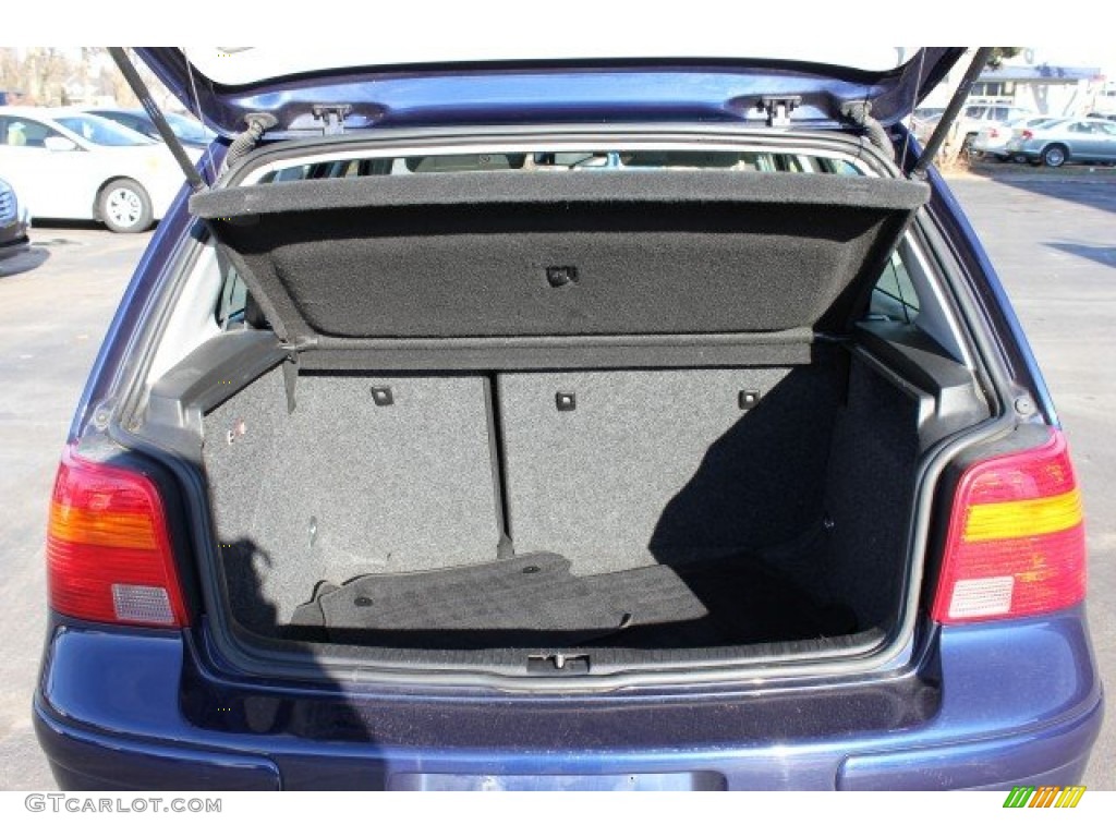 2004 Golf GLS 4 Door - Indigo Blue Metallic / Black photo #11