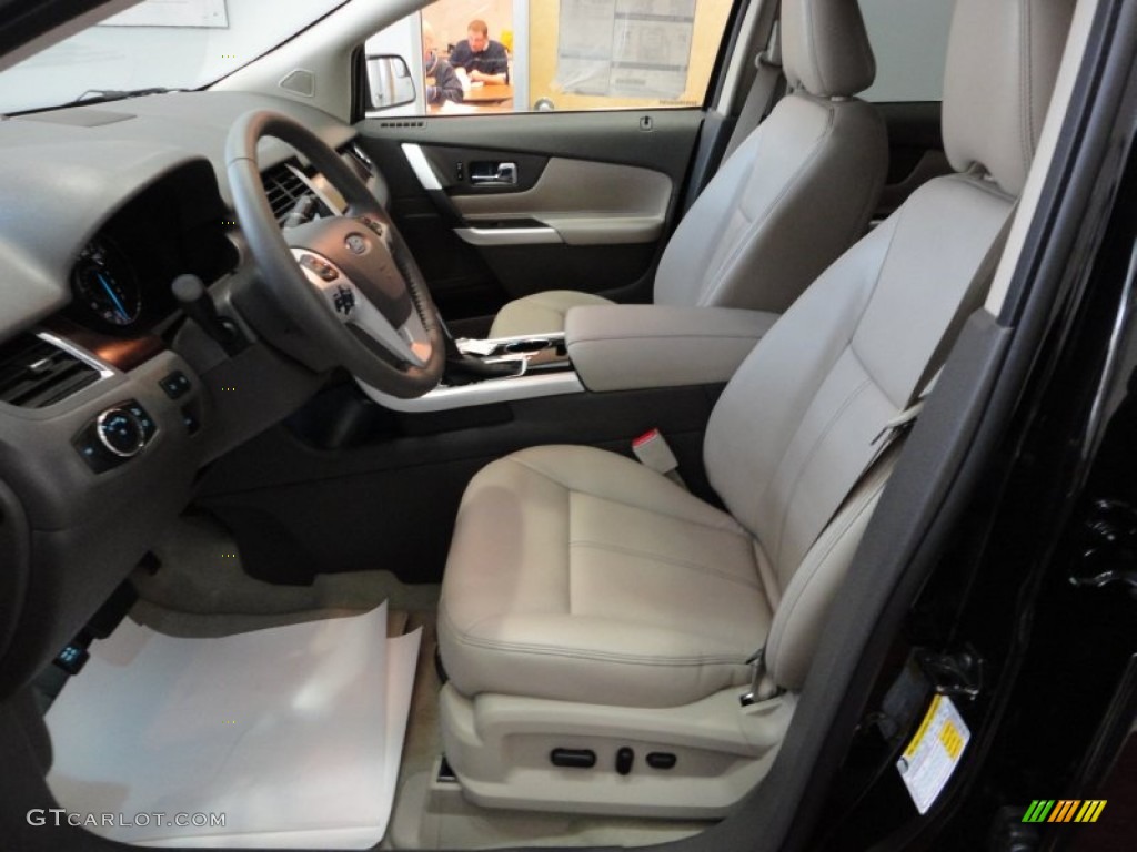 Medium Light Stone Interior 2012 Ford Edge Limited EcoBoost Photo #59408723
