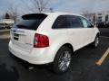 2012 White Platinum Metallic Tri-Coat Ford Edge Limited  photo #5