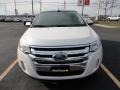 2012 White Platinum Metallic Tri-Coat Ford Edge Limited  photo #8