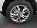 2012 White Platinum Metallic Tri-Coat Ford Edge Limited  photo #9
