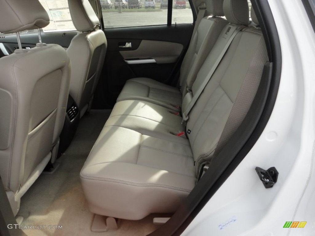 2012 Edge Limited - White Platinum Metallic Tri-Coat / Medium Light Stone photo #11