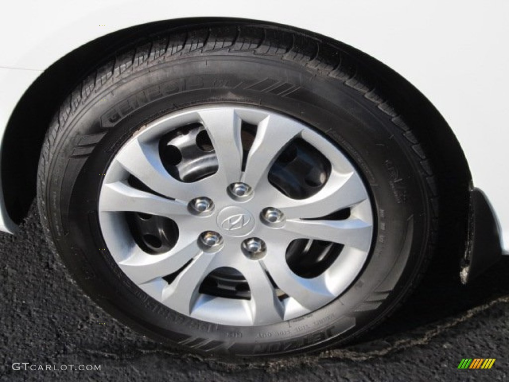 2009 Elantra GLS Sedan - Captiva White / Beige photo #4