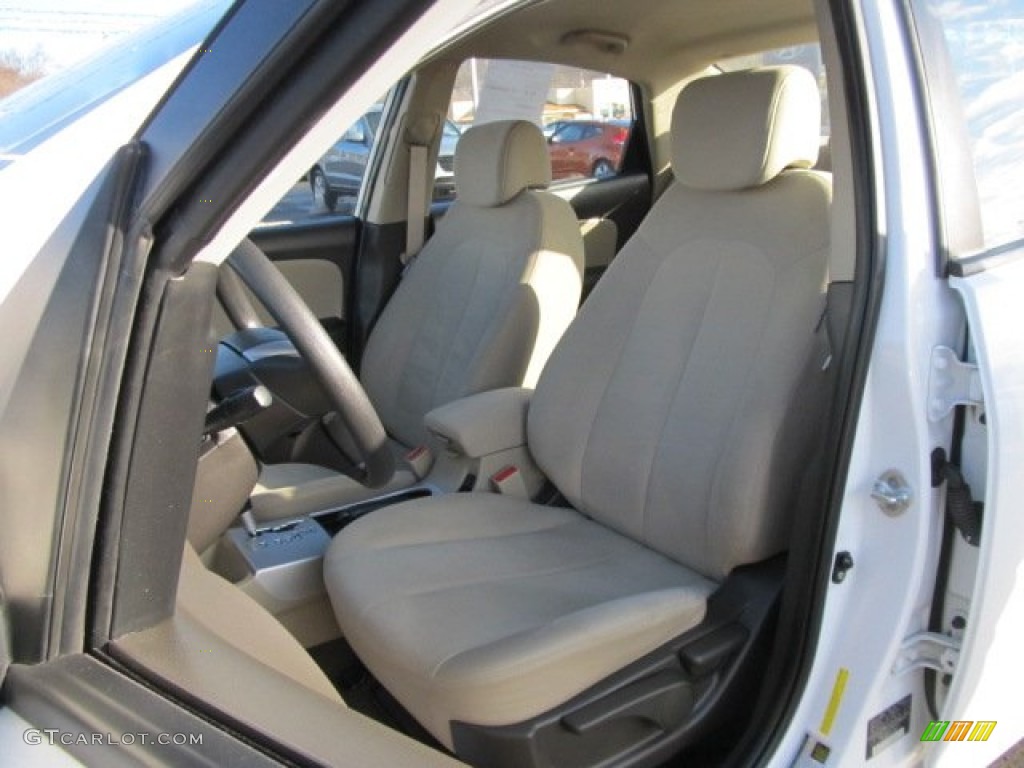 2009 Elantra GLS Sedan - Captiva White / Beige photo #12