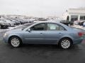 2009 Medium Silver Blue Hyundai Sonata Limited  photo #7