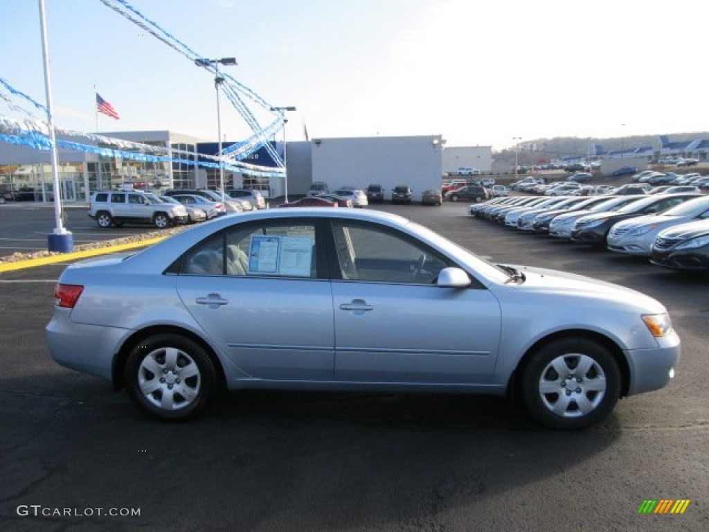 2007 Sonata GLS - Silver Blue / Beige photo #2