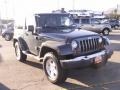 Steel Blue Metallic - Wrangler Sahara 4x4 Photo No. 2
