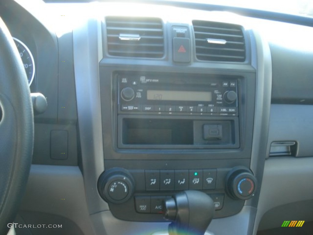 2009 CR-V LX 4WD - Glacier Blue Metallic / Gray photo #12
